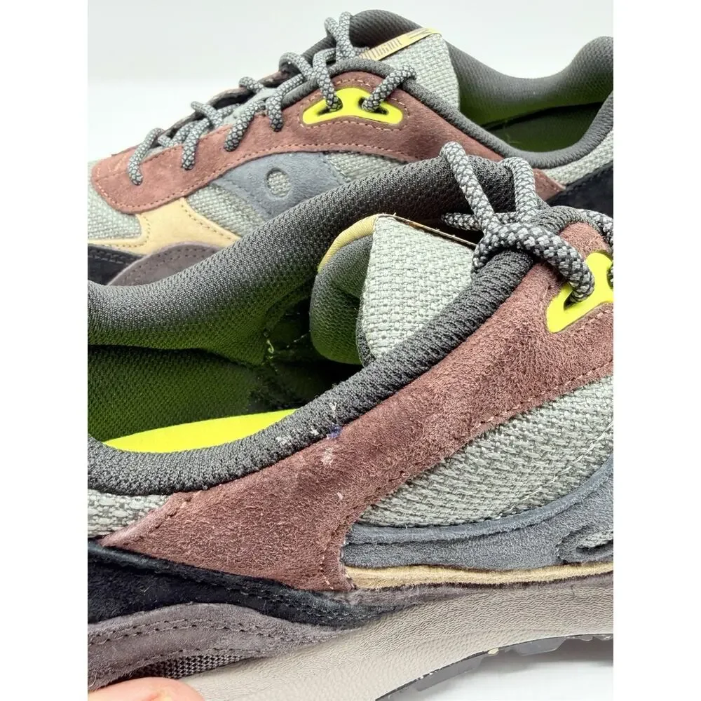 Saucony Shadow 6000 Cordura Brown Agave Grey Men's Sneakers S70839-2 RARE Sz 12